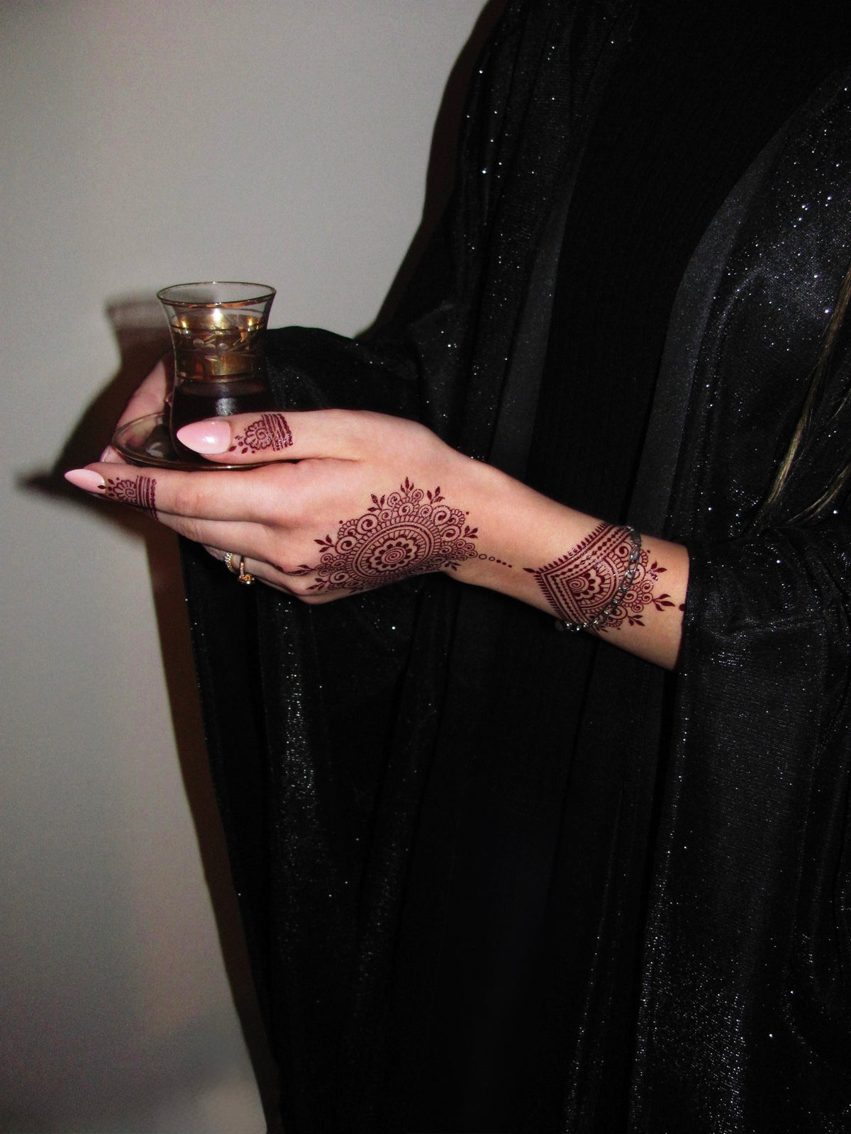 Red Henna Tattoo Creative Set