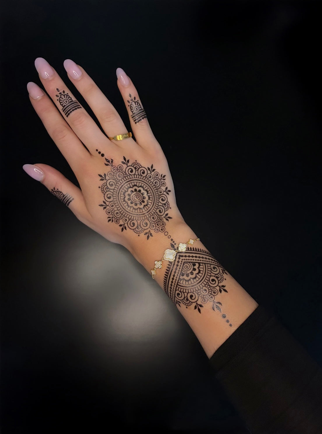 Black Henna Tattoo Creative Set