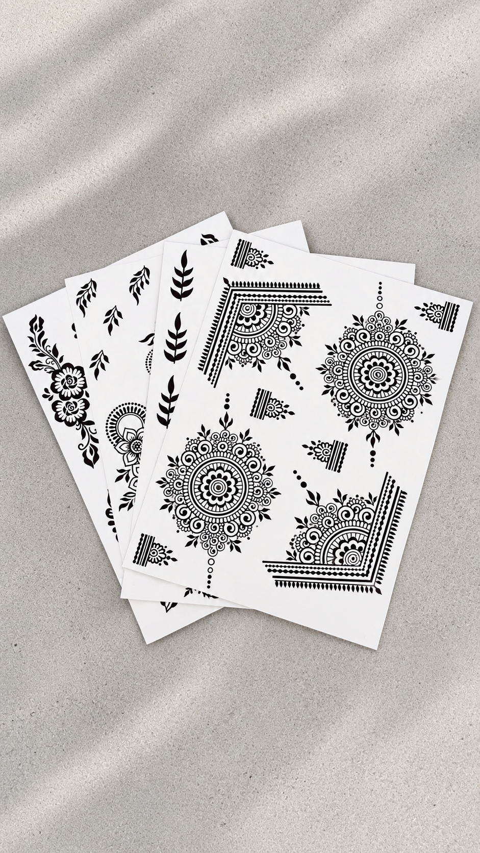 Black Henna Tattoo Creative Set